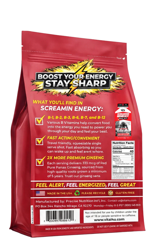 Screamin Energy Coffee Mocha