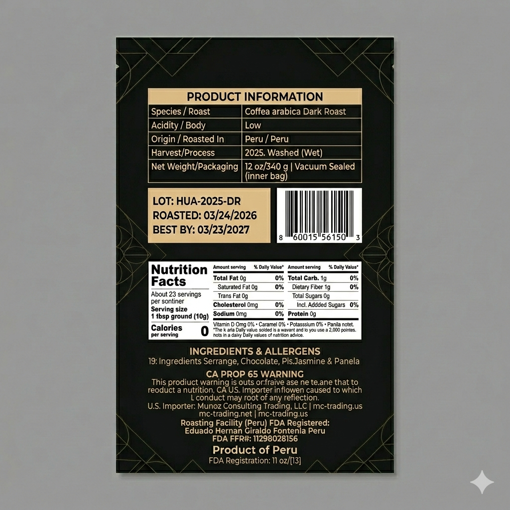 Geisha Tostado Dark 340 gr