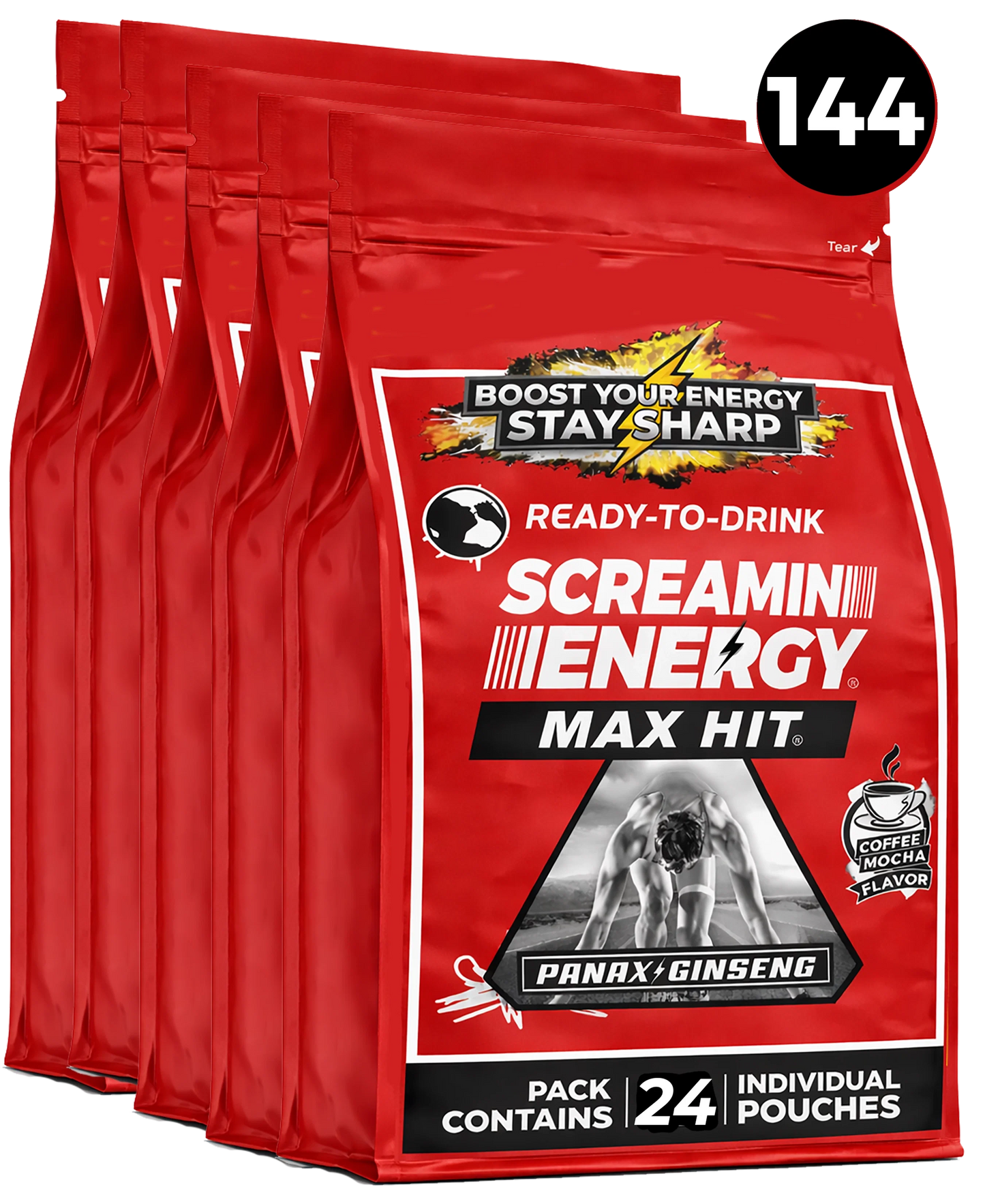 Screamin Energy Coffee Mocha
