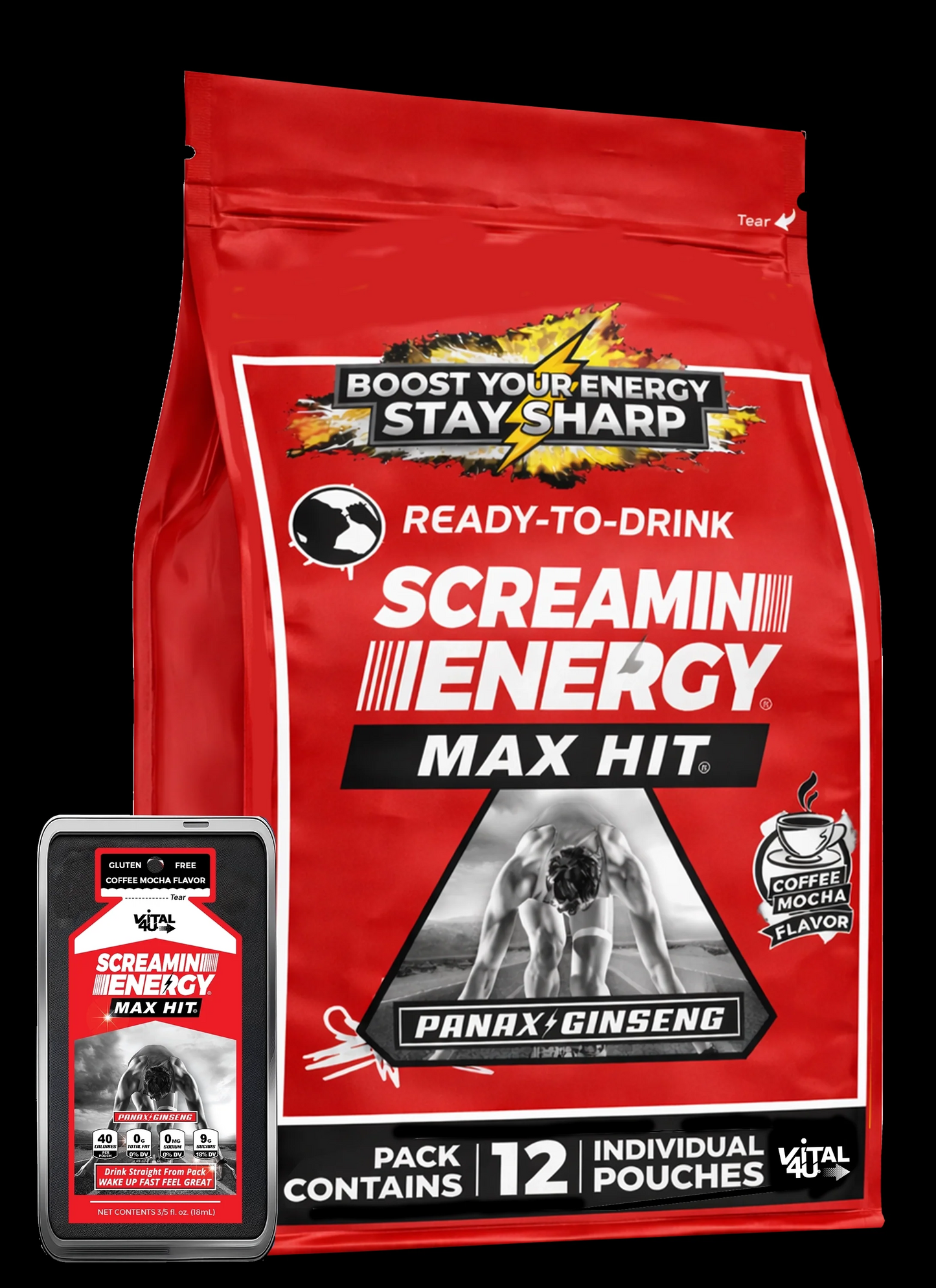 Screamin Energy Coffee Mocha