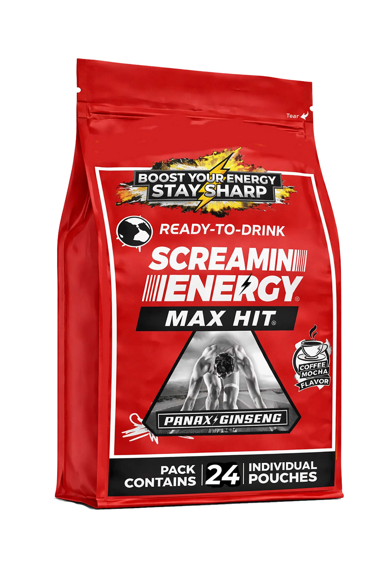 Screamin Energy Coffee Mocha